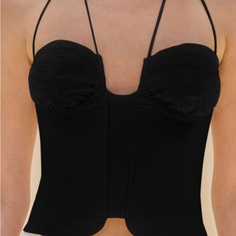 Cult Gaia Havana Top Black - Picture 2 of 4